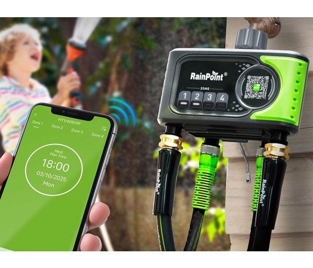Rainpoint Sterownik nawadniania 4-strefowy WiFi - 1540764 - zdjęcie 3